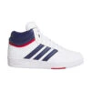 Souliers Adidas Pour Garçons (Junior) - HOOPS 4.0 MID -Go Sport Boutique adidas hoops 4 0 mid blanc bleu 005530 230