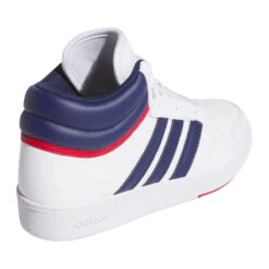 Souliers Adidas Pour Garçons (Junior) - HOOPS 4.0 MID -Go Sport Boutique adidas hoops 4 0 mid blanc bleu 005530 230 04