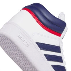Souliers Adidas Pour Garçons (Junior) - HOOPS 4.0 MID -Go Sport Boutique adidas hoops 4 0 mid blanc bleu 005530 230 06