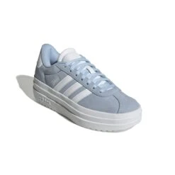 Souliers Plateforme Pour Filles (Junior) - Adidas - VL COURT BOLD -Go Sport Boutique adidas vl court bold bleu pale 005450 827 02