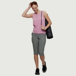 PERCÉ - Camisole Pour Femmes - Chlorophylle 14 PERCÉ - Camisole Pour Femmes - Chlorophylle -Go Sport Boutique chlorophylle camisole perce rose 181290 614 03