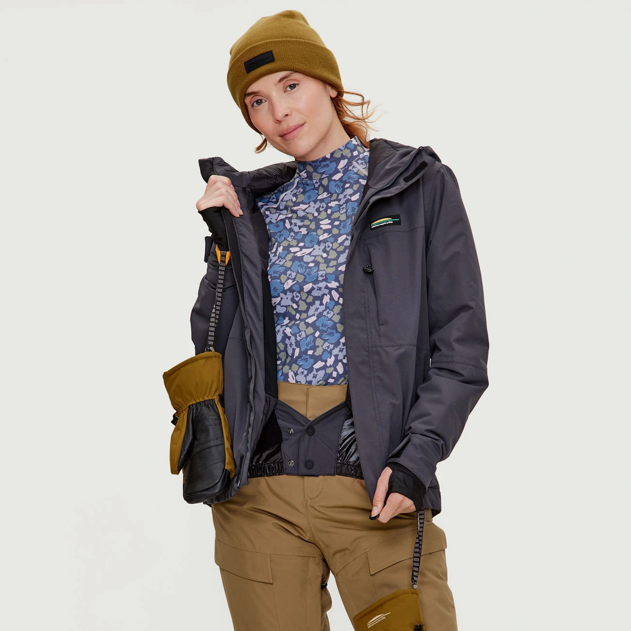 EDELWEISS JACKET - Manteau De Ski Pour Femmes - Chlorophylle 7 EDELWEISS JACKET - Manteau De Ski Pour Femmes - Chlorophylle – Image 5