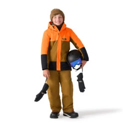 MANTEAU NORDIC - Manteau D'hiver Pour Garçons (Junior) - Chlorophylle -Go Sport Boutique chlorophylle manteau nordic orange 616520 208 1b313193 a480 4852 9e53 b237e2361fc1
