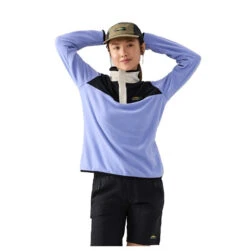 Chandail Polaire Pour Femmes Chlorophylle - NILAS SNAP -Go Sport Boutique chlorophylle nilas snap noir mauve 018250 669 04