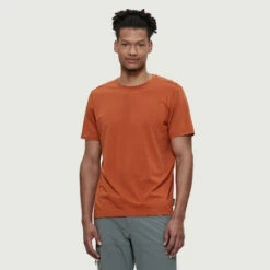 T-SHIRT COOLMAX - T-shirt à Manches Courtes Pour Hommes - Chlorophylle 14 T-SHIRT COOLMAX - T-shirt à Manches Courtes Pour Hommes - Chlorophylle -Go Sport Boutique chlorophylle t shirt coolmax orange 016780 108