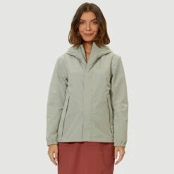 Manteau Imperméable Pour Femmes Chlorophylle - TÉMIS 29 Manteau Imperméable Pour Femmes Chlorophylle - TÉMIS -Go Sport Boutique chlorophylle temis imper vert 179511 617