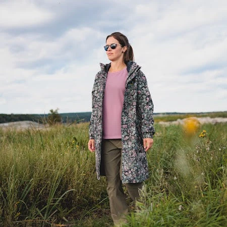 VESTE TÉMIS 3/4 - Veste Imperméable Pour Femmes - Chlorophylle 8 VESTE TÉMIS 3/4 - Veste Imperméable Pour Femmes - Chlorophylle – Image 6