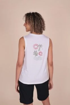 CLIFF TANK TOP WOMEN - Camisole Pour Femmes - Cliff -Go Sport Boutique cliff cliff tank top women beige 223407 619 06