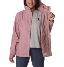 ARCADIA II - Veste Imperméable Pour Femmes - Columbia -Go Sport Boutique columbia arcadia ii jacket noir mauve 153411 669 04 733da97c 4779 4b0d bf12 532caa7ec028