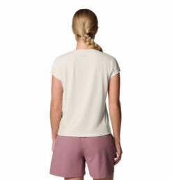T-shirt Columbia Pour Femmes - BOUNDLESS TREK -Go Sport Boutique columbia boundless trek short sleeve blanc 203348 618 03