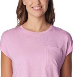 T-shirt Columbia Pour Femmes - BOUNDLESS TREK -Go Sport Boutique columbia boundless trek short sleeve rose 203348 614 03 fee894c5 103f 4291 93e4 eb8fb9b95e0b