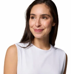 Camisole Columbia Pour Femmes - CHILL RIVER TANK TOP -Go Sport Boutique columbia chill river tank top blanc 211818 618 03