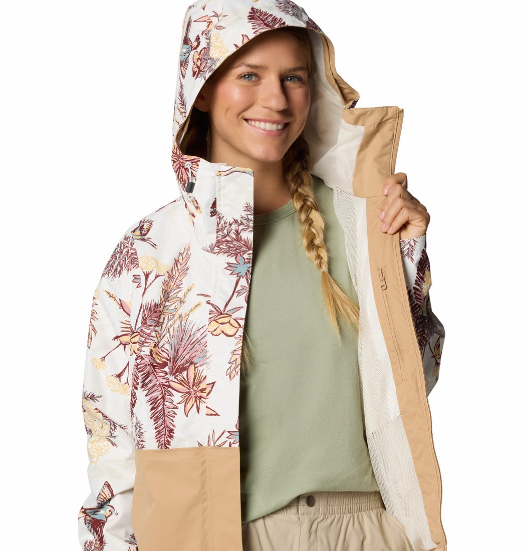 Manteau Imperméable Columbia Pour Femmes - HIKEBOUND PRINTED 12 Manteau Imperméable Columbia Pour Femmes - HIKEBOUND PRINTED – Image 10