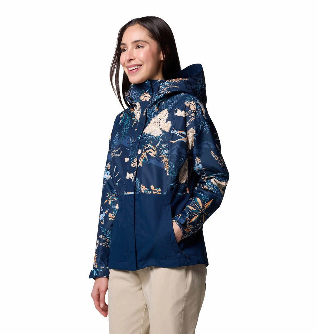 Manteau Imperméable Columbia Pour Femmes - HIKEBOUND PRINTED 4 Manteau Imperméable Columbia Pour Femmes - HIKEBOUND PRINTED – Image 2