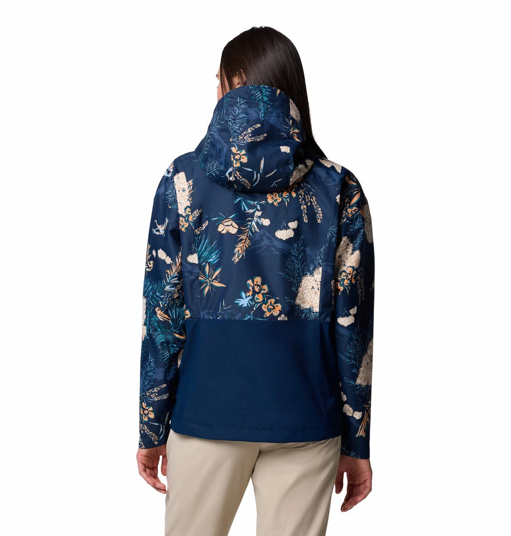 Manteau Imperméable Columbia Pour Femmes - HIKEBOUND PRINTED 6 Manteau Imperméable Columbia Pour Femmes - HIKEBOUND PRINTED – Image 4