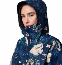 Manteau Imperméable Columbia Pour Femmes - HIKEBOUND PRINTED 19 Manteau Imperméable Columbia Pour Femmes - HIKEBOUND PRINTED -Go Sport Boutique columbia hikebound printed marine 211633 611 04
