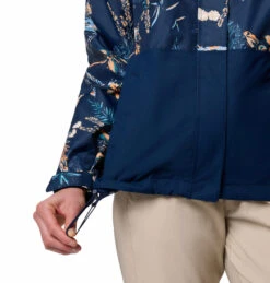 Manteau Imperméable Columbia Pour Femmes - HIKEBOUND PRINTED 21 Manteau Imperméable Columbia Pour Femmes - HIKEBOUND PRINTED -Go Sport Boutique columbia hikebound printed marine 211633 611 06