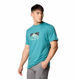 T-shirt Pour Hommes Columbia - KWICK HIKE GRAPHIC 13 T-shirt Pour Hommes Columbia - KWICK HIKE GRAPHIC -Go Sport Boutique columbia kwick hike graphic turquoise 207176 170 02 b47def24 3e80 433e 8132 e0da51e7d49e