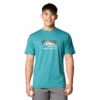 T-shirt Pour Hommes Columbia - KWICK HIKE GRAPHIC -Go Sport Boutique columbia kwick hike graphic turquoise 207176 170 23a82263 d2af 455c 8507 aa067f2d37ce