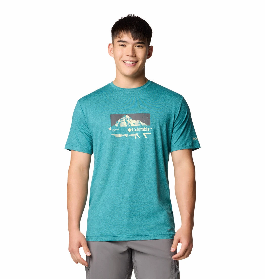 T-shirt Pour Hommes Columbia - KWICK HIKE GRAPHIC 3 T-shirt Pour Hommes Columbia - KWICK HIKE GRAPHIC