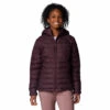 POWDER LITE II HOODED JACKET - Manteau Pour Femmes - Columbia -Go Sport Boutique columbia powder lite ii hooded jacket noir mauve 208011 669 820efa21 7b23 4362 87db 8c801633e686