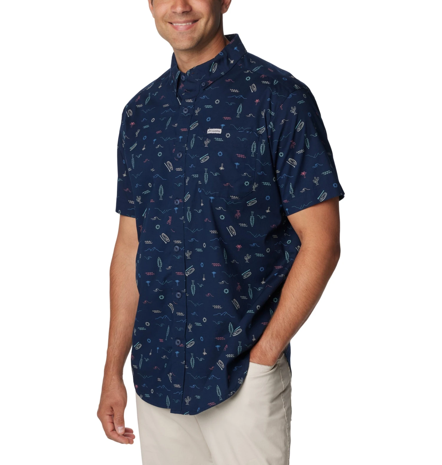 Chemise Pour Hommes Columbia - RAPID RIVERS™ PRINTED 13 Chemise Pour Hommes Columbia - RAPID RIVERS™ PRINTED – Image 11