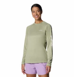 Chandail à Manches Longues Pour Femmes Columbia - TIDAL TEE HEATHER LS