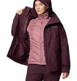 WHIRLIBIRD 5 INTERCHANGE - Manteau Pour Femmes - Columbia -Go Sport Boutique columbia whirlibird 5 interchange noir mauve 208002 669 03 f41d1dfc ff8d 4ac4 8055 e05d3be38b4e