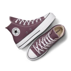 Souliers Pour Femmes Converse De Couleurs - PLATEFORME HIGH TOP 14 Souliers Pour Femmes Converse De Couleurs - PLATEFORME HIGH TOP -Go Sport Boutique converse ctas canvas platefor brun fonce 325203 621 03