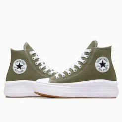 CHUCK TAYLOR ALL STAR MOVE PLATFORM SEASONAL COLOR HIGH TOP - Souliers Pour Femmes - Converse 16 CHUCK TAYLOR ALL STAR MOVE PLATFORM SEASONAL COLOR HIGH TOP - Souliers Pour Femmes - Converse -Go Sport Boutique converse ctas move seasonal kaki 325303 609 03 3c38283f b95b 40d7 a989 f0a73587ab85