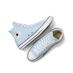 Souliers Pour Femmes Converse - CHUCK TAYLOR ALL STAR SEASONAL HI TOP -Go Sport Boutique converse ctas seasonal hi top blanc bleu 325263 630 03 e3be54a5 72ab 4069 8db3 b91257b853d5
