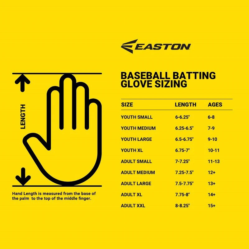 Gants De Frappeur Easton Pour Adultes - WALK-OFF ETHOS 7 Gants De Frappeur Easton Pour Adultes - WALK-OFF ETHOS – Image 5