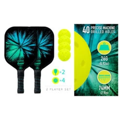 Ensemble De Raquettes Pickleball Franklin - DAGGER POLY PRO