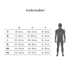 M EVERDAY LS HALF ZP - Couche De Base Thermique Pour Hommes - Icebreaker -Go Sport Boutique icebreaker m everday ls half zp noir 104484 112 02