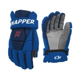 Gants Dek Hockey Knapper Pour Adultes - AK3 2.0 -Go Sport Boutique knapper gant ak3 2 0 bleu royal 805505 152