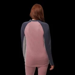 MERINOMIX PRO TOP - Haut Couche De Base Pour Femmes - Kombi -Go Sport Boutique kombi merinomix pro top rose 214220 614 02 0183a804 429e 41a3 8356 ecb1616196c9
