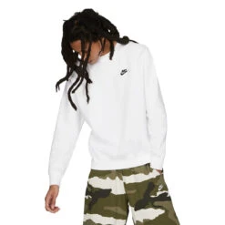 Crewneck Nike Pour Hommes - CLUB CREW BB -Go Sport Boutique nike club crew bb blanc 171394 118 02 5f4024bb 0f1b 4164 a294 b90743a64371