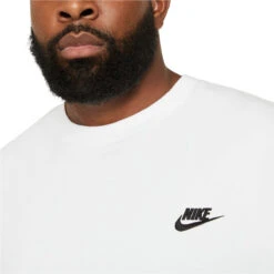 Crewneck Nike Pour Hommes - CLUB CREW BB -Go Sport Boutique nike club crew bb blanc 171394 118j