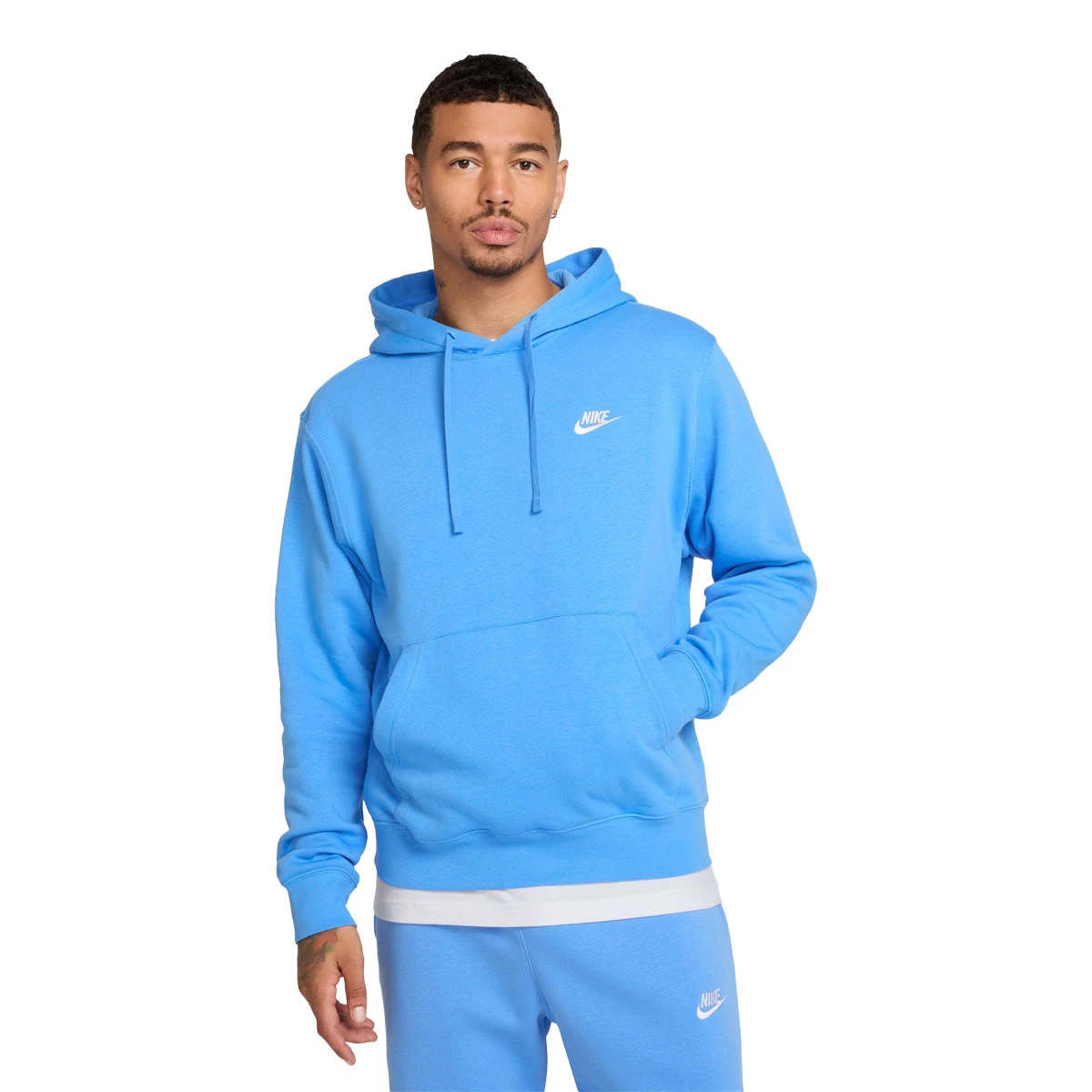 Coton Ouaté Pour Hommes Nike - CLUB HOODIE 12 Coton Ouaté Pour Hommes Nike - CLUB HOODIE – Image 10