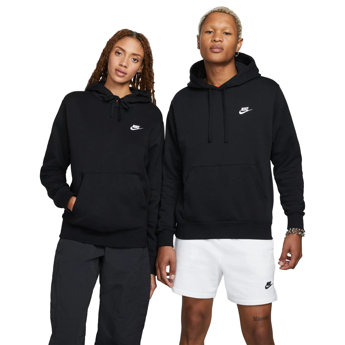 Coton Ouaté Pour Hommes Nike - CLUB HOODIE 3 Coton Ouaté Pour Hommes Nike - CLUB HOODIE