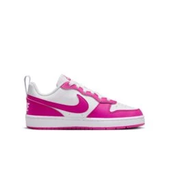 Souliers Pour Filles Nike (Junior) - COURT BOROUGH LOW 2 -Go Sport Boutique nike court borough low 2 rose 713350 814