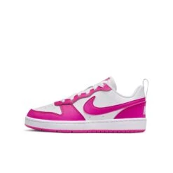 Souliers Pour Filles Nike (Junior) - COURT BOROUGH LOW 2 -Go Sport Boutique nike court borough low 2 rose 713350 814 03