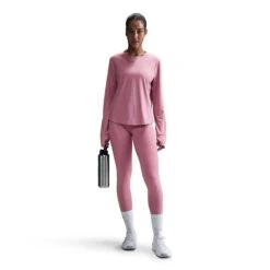 Chandail à Manches Longues Pour Femmes Nike - ONE CLASSIC 27 Chandail à Manches Longues Pour Femmes Nike - ONE CLASSIC -Go Sport Boutique nike nk one classic ls rose pale 506801 661
