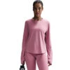 Chandail à Manches Longues Pour Femmes Nike - ONE CLASSIC -Go Sport Boutique nike nk one classic ls rose pale 506801 661 64efe6f6 6588 428f 8611 94639b8b11d6