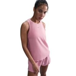 Camisole D'entrainement Nike Pour Femmes - ONE CLASSIC TANK -Go Sport Boutique nike one classic tank rose pale 506808 661 02