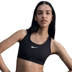 SWOOSH MED SPORT BRA - Brassière De Sport Pour Femmes - Nike