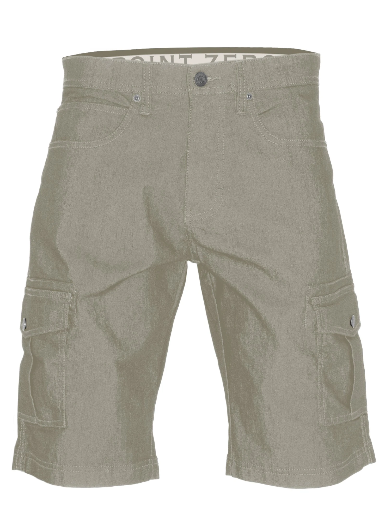 Shorts Pour Hommes Point Zero - BERMUDA SLUB TWILL CARGO 4 Shorts Pour Hommes Point Zero - BERMUDA SLUB TWILL CARGO – Image 2