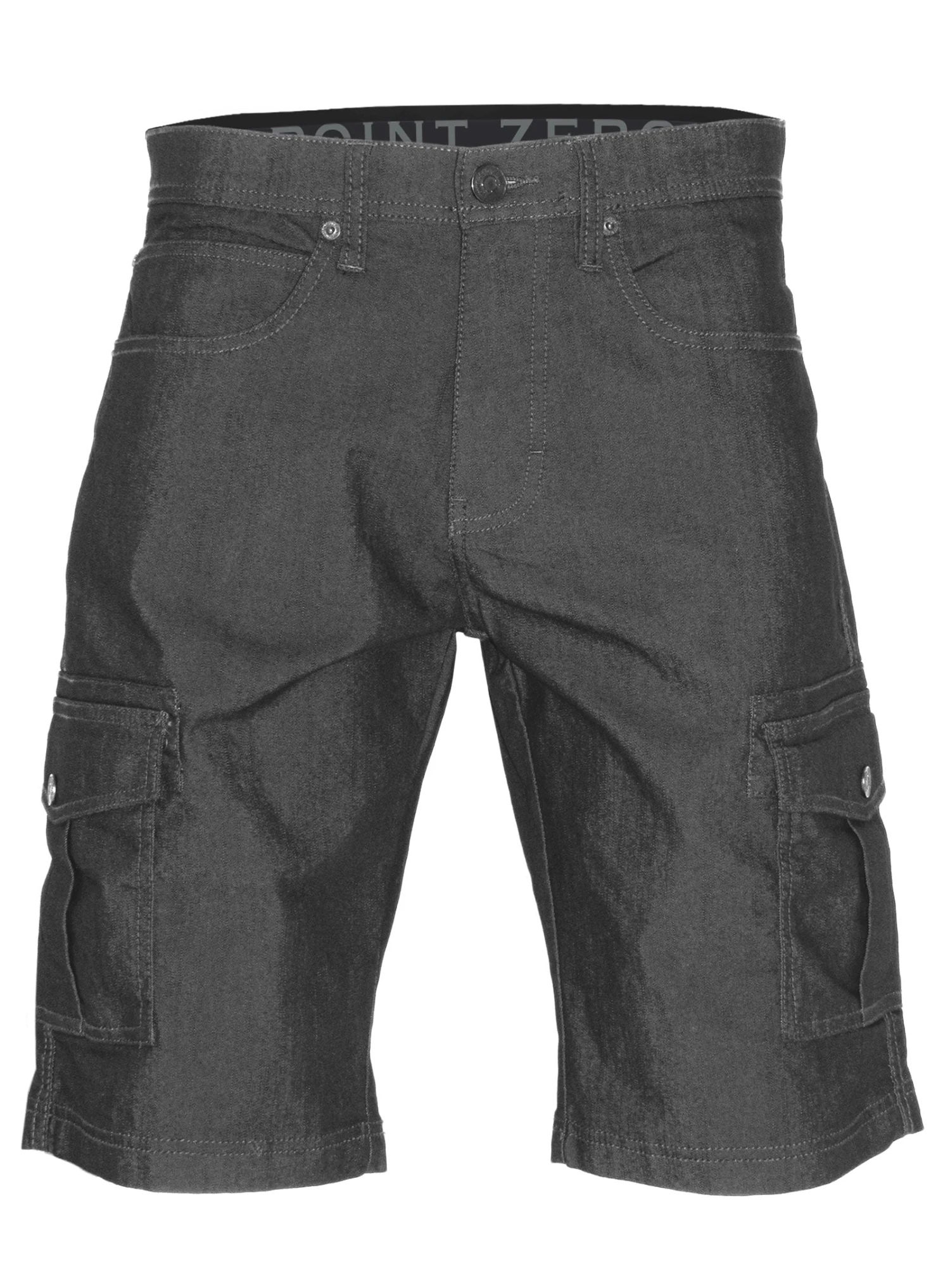 Shorts Pour Hommes Point Zero - BERMUDA SLUB TWILL CARGO 3 Shorts Pour Hommes Point Zero - BERMUDA SLUB TWILL CARGO