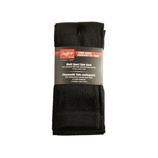 BAS BBALL TUBE PK 3 - Bas De Baseball Pour Adultes - RAWLINGS 4 BAS BBALL TUBE PK 3 - Bas De Baseball Pour Adultes - RAWLINGS – Image 2