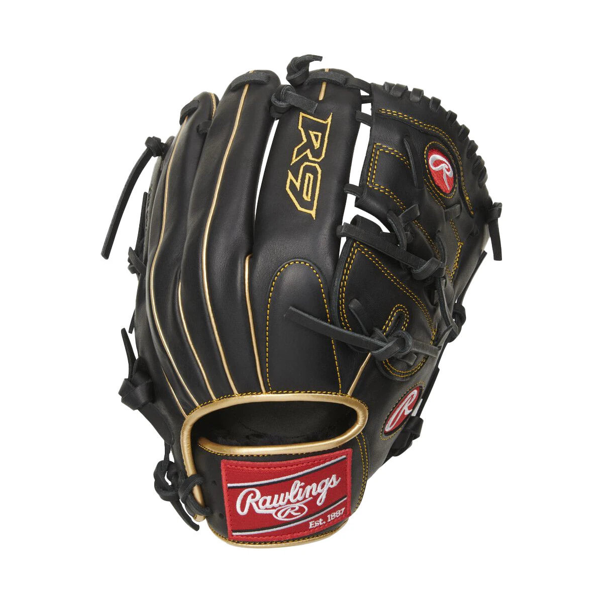 R9 2-PIECE SOLID WEB - Gants De Baseball Pour Adultes - Rawlings 4 R9 2-PIECE SOLID WEB - Gants De Baseball Pour Adultes - Rawlings – Image 2